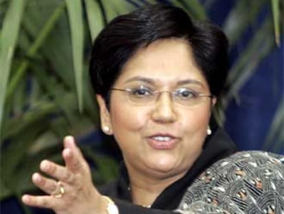 Indra Nooyi, futura consejera delegada de Pepsico.
