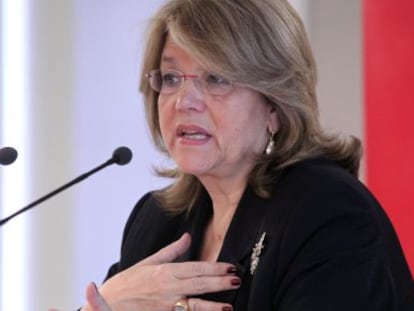 La presidenta de la CNMV, Elvira Rodríguez.