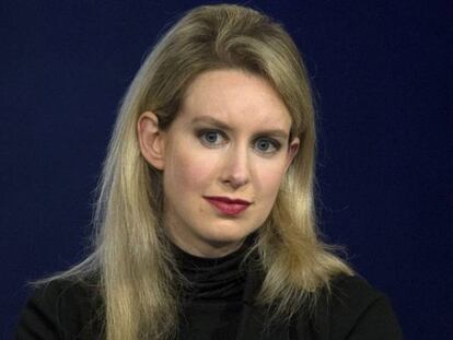 Elizabeth Holmes, fundadora de Theranos, en 2015.