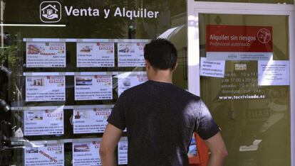 Inmobiliaria en Madrid, con anuncios de pisos en venta.