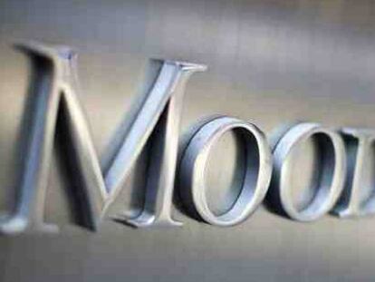 Logotipo de la agencia de calificación Moody's. 
