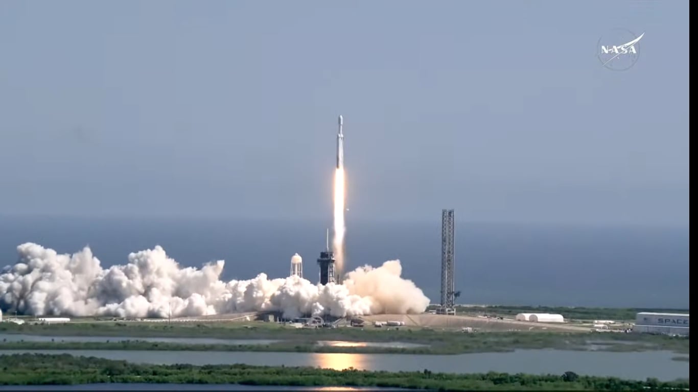 La misión 'Europa Clipper' despega desde las instalaciones de la NASA en Cabo Cañaveral.