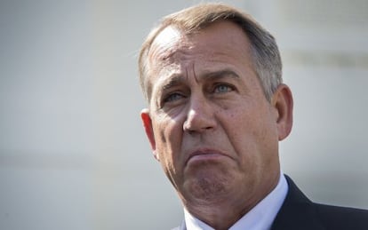 El portavoz de la C&aacute;mara de Representantes, John Boehner.