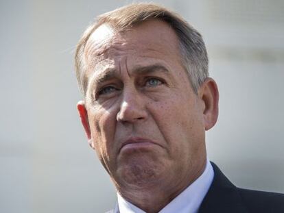 El portavoz de la Cámara de Representantes, John Boehner.