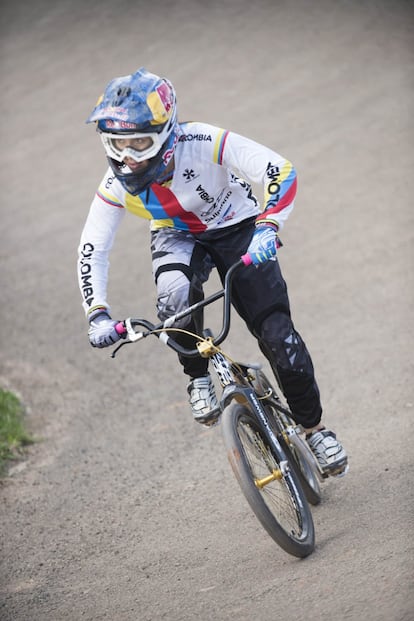 Pajón, de 20 años, ocupa el número 1 del ránking de la Unión Ciclista Internacional (UCI) en la modalidad de BMX.