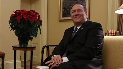 Mike Pompeo, em 5 de dezembro.