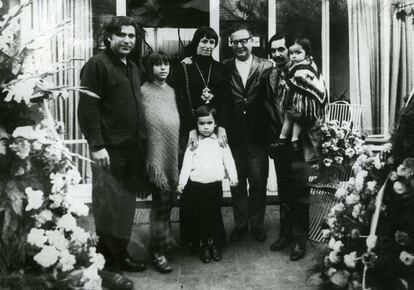 Salvador Allende y la familia Parra Orrego