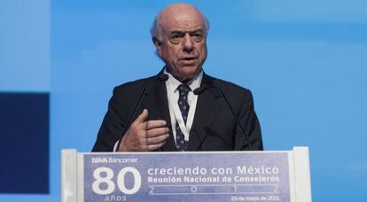 Francisco González, presidente del BBVA.