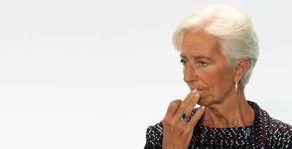 Christine Lagarde, presidenta del BCE