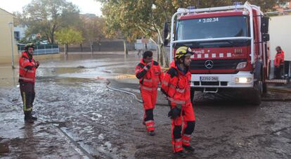 Bomberos de la Generalitat, en una imagen de archivo.