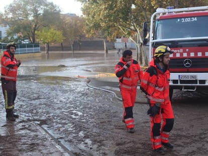 Bomberos de la Generalitat, en una imagen de archivo.