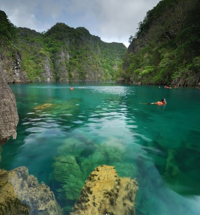 Lago Kayangan, Corón (Filipinas).