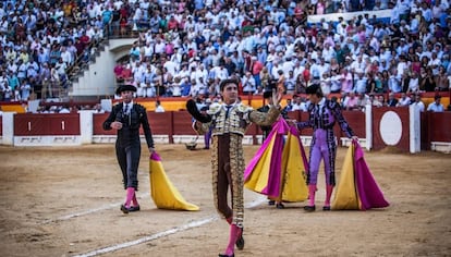 Roca Rey, triunfador en la feria de Alicante.