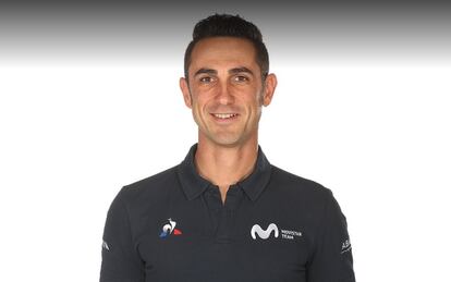 Juan Carlos Escámez, masajista de Movistar y de Alejandro Valverde.