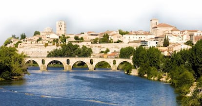 Panor&aacute;mica de la ciudad de Zamora.