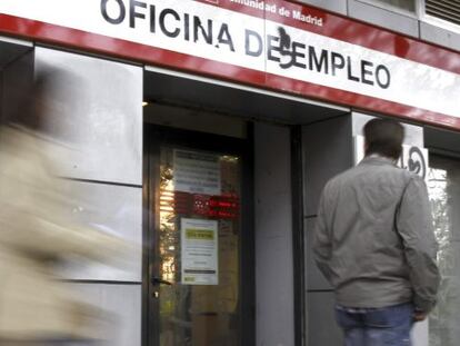 Una oficina de empleo de Madrid