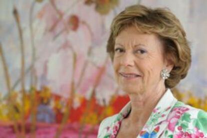 La comisaria europea de Telecomunicaciones, Neelie Kroes