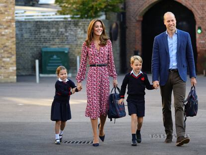 Primer día de colegio para Carlota de Cambridge