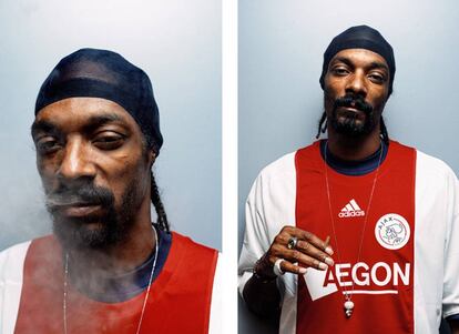 Snoop Dogg con camiseta del Ajax