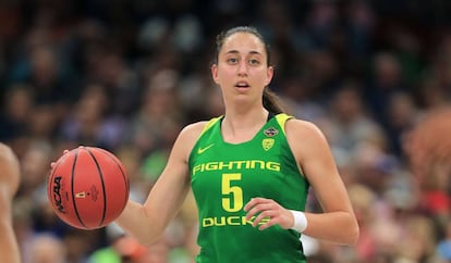 Maite Cazorla, con Ducks en la Final Four de la NCAA