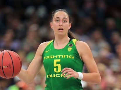 Maite Cazorla, con Ducks en la Final Four de la NCAA