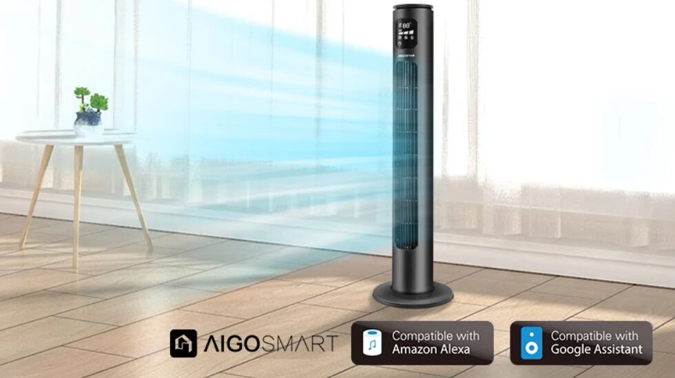 Ventilador de torre Aigostar.
