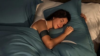 Uso del accesorio Garmin Index Sleep Monitor