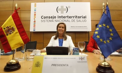 Mato en el Consejo Interterritorial esta ma&ntilde;ana.