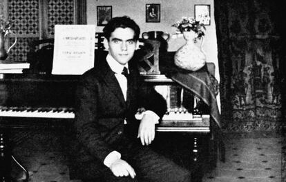 Federico García Lorca, retrato a los 20 años, 1919, España.