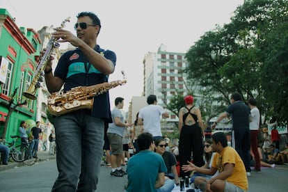 No piquenique da Augusta, alguns músicos deram sua contribuição na Virada Sustentável de 2013.