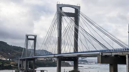 Viaducto de Rande, de la AP-9, tras su inauguración en 2017.