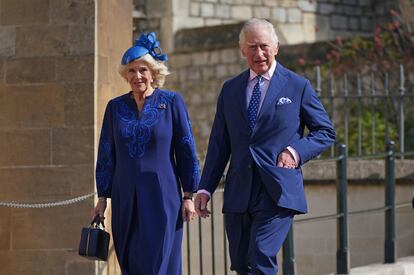 Britain's King Charles III and Camilla