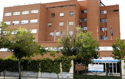 Fachada del Hospital La Paz-Carlos III de Madrid.