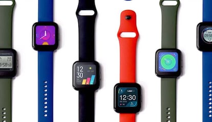 Nuevos relojes inteligentes de Realme.