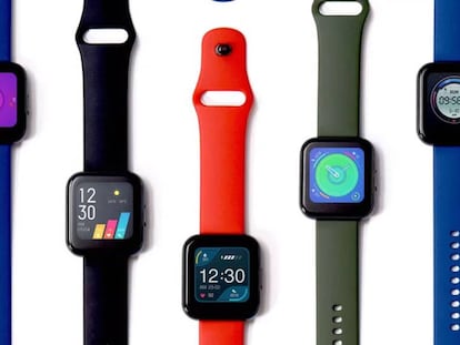 Nuevos relojes inteligentes de Realme.