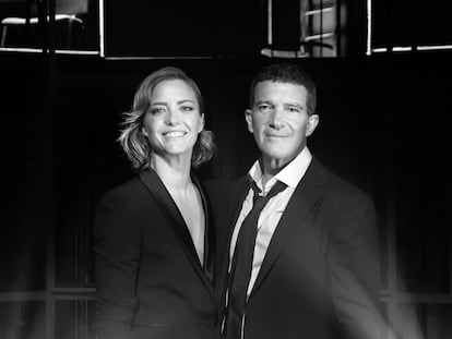 María Casado y Antonio Banderas dirigen y presentan 'Escena en blanco y negro' para Amazon Prime Video.