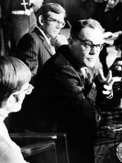 John T. Downey, en 1973.