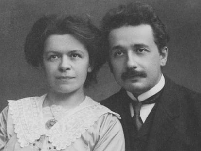 Mileva Maric e Albert Einstein.