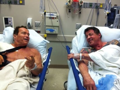 Inseparables hasta en el hospital