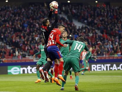 El Atlético se enfrenta al Lokomotiv de Moscú en los octavos de final de la Europa League