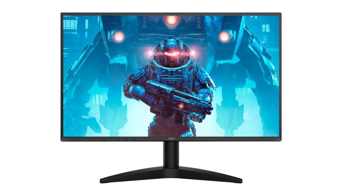 Monitor AOC de 24 pulgadas e imagen Full HD.