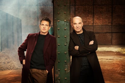 El contratenor Philippe Jaroussky y el pianista Jérôme Ducros, en una imagen promocional del disco.