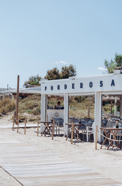 En la playa de Muro se encuentra el Ponderosa Beach, en una imagen cedida.