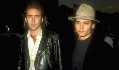 Nicolas Cage and Johnny Depp.