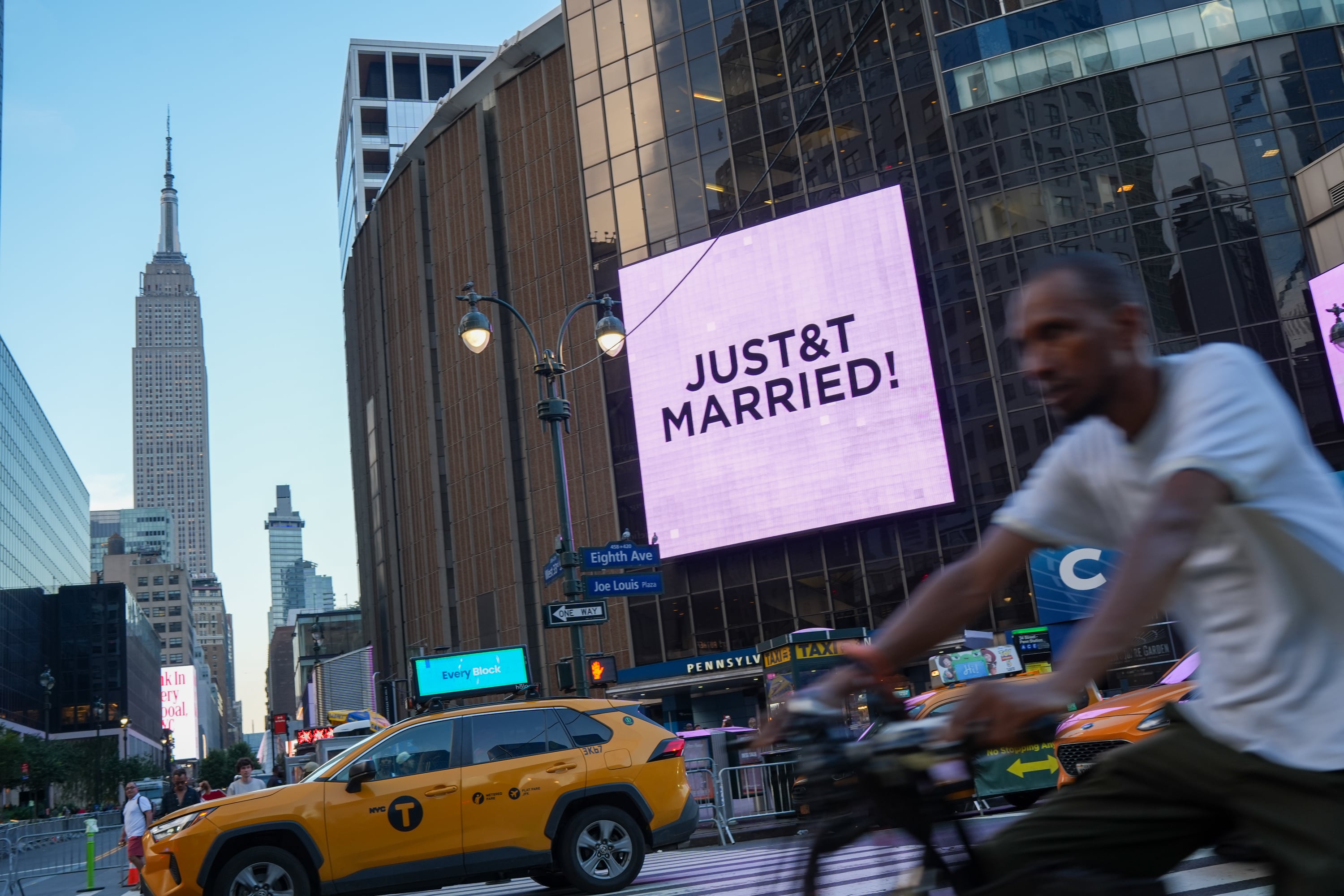 Taylor Swift y Travis Kelce se casan en una boda blindada en Nueva York