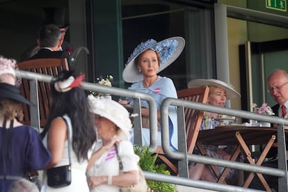 La escritora J.K. Rowling, el 20 de junio de 2025,durante las carreras de caballos de Royal Ascot en Berkshire (Inglaterra, Reino Unido).