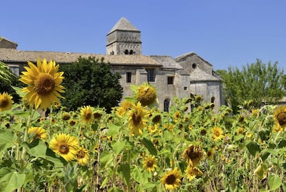 Exterior del Monastère Saint-Paul de Mausole, en Saint-Rémy-de-Provence.