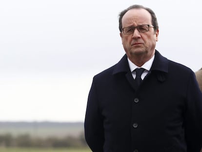 O presidente franc&ecirc;s Fran&ccedil;ois Hollande, no &uacute;ltimo dia 3.