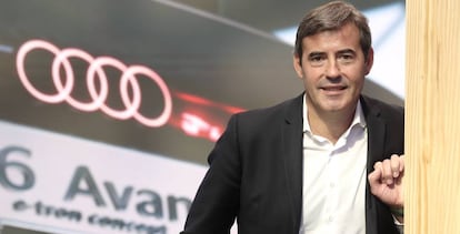 El director de Audi España, José Miguel Aparicio.