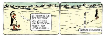 Viñeta de Liniers publicada en el séptimo libro de 'Macanudo'.